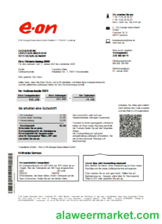 Germany E.ON Energie electricity utility business bill SCR
